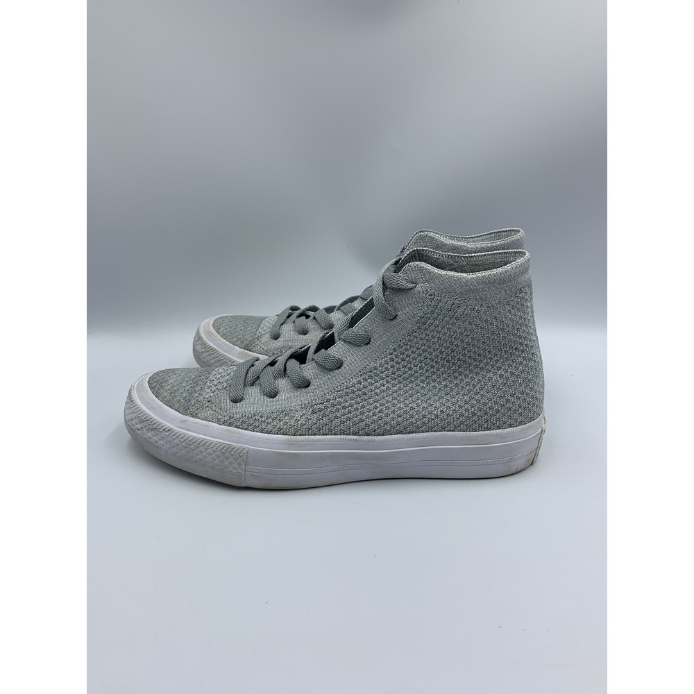 Converse Chuck Taylor All Star Flyknit Hi Top 156735C Gray Women 6